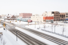Downtown Fargo in Winter