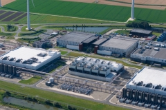 new build data center, computing center in Eemshaven, Groningen, The Netherlands. hyperscaler.