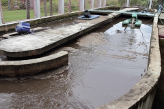 waste water treatment process on hospital