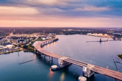Casco Bay Bridge in Portland, Maine