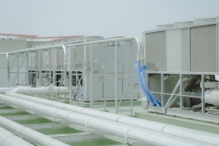 condenser water pump and  Air cooled water chiller