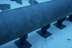 Submarine reinforced concrete tunnel.