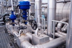 Control valve for control flow and pressure of process condition such water, steam and gas which popular apply to install in industrial, power plant, chemical, oil and gas.