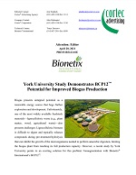 York University Study Demonstrates BCP12™ Potential for Improved Biogas Production