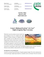 Cortec’s Biobased EcoLine® AL-Corr™ Fights Irrigation Pipe Corrosion