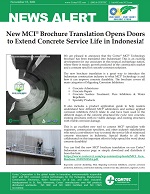 New MCI® Brochure Translation Opens Doors to Extend Concrete Service Life in Indonesia!