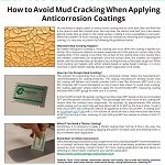 How to Avoid Mud Cracking When Applying Anticorrosion Coatings