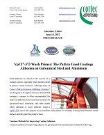 VpCI®-373 Wash Primer: The Path to Good Coatings Adhesion on Galvanized Steel and Aluminum