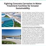 NEWS ALERT: Fighting Concrete Corrosion in Water Treatment Facilities for Greater Sustainability