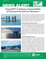 NEWS ALERT: Using MCI® to Enhance Sustainability of Concrete Oil and Gas Structures
