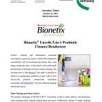 PRESS RELEASE: Bionetix® Unveils 5-in-1 Probiotic Cleaner/Deodorizer