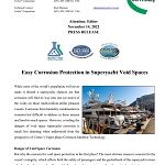 PRESS RELEASE: Easy Corrosion Protection in Superyacht Void Spaces