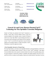 PRESS RELEASE: General Air and Cortec Harness Patented VpCI® Technology for Fire Sprinkler Corrosion Mitigation