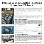 NEWS ALERT: Improve Your Automotive Packaging Protection Efficiency!