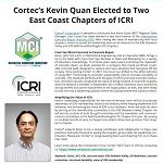 NEWS ALERT: Cortec’s Kevin Quan Elected to Two East Coast Chapters of ICRI