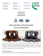 PRESS RELEASE: Back to the Basics of Rust Removal for Easy Asset Restoration!