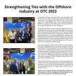 NEWS ALERT: Strengthening Ties with the Offshore Industry at OTC 2023