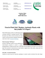 PRESS RELEASE: Tired of Pink Poly? Replace Antistatic Plastic with Recyclable VCI Paper!