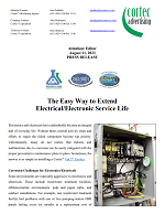 PRESS RELEASE: The Easy Way to Extend Electrical/Electronic Service Life