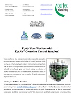 PRESS RELEASE: Equip Your Workers with EcoAir® Corrosion Control Standbys!