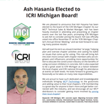 NEWS ALERT: Ash Hasania Elected to ICRI Michigan Board!