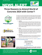 NEWS ALERT: Three Reasons to Attend World of Concrete 2024 with Cortec®!