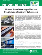 NEWS ALERT: How to Avoid Coating Adhesion Problems on Specialty Substrates