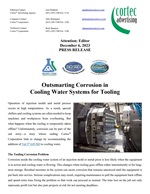 PRESS RELEASE: Outsmarting Corrosion in Cooling Water Systems for Tooling