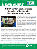 NEWS ALERT: NISTM Conference Reinforces CorroLogic® Position in Tank Protection Industry