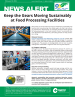 NEWS ALERT: Keep the Gears Moving Sustainably at Food Processing Facilities