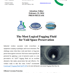 PRESS RELEASE: The Most Logical Fogging Fluid for Void Space Preservation