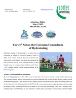 PRESS RELEASE: Cortec® Solves the Corrosion Conundrum of Hydrotesting
