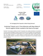PRESS RELEASE: VCI Packaging Plant Expands to Meet Rising Demand