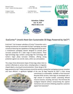 PRESS RELEASE: EcoCortec® Unveils Next-Gen Sustainable 3D Bags Powered by VpCI®!