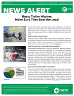NEWS ALERT: Rusty Trailer Hitches: Make Sure They Bear the Load!