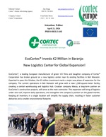 PRESS RELEASE: EcoCortec® Invests €2 Million in Baranja: New Logistics Center for Global Expansion!