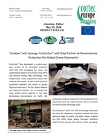 PRODUCT RELEASE: Croatian Tech Synergy: EcoCortec® and Orqa Partner to Revolutionize Protection for Global Drone Shipments!