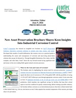 PRESS RELEASE: New Asset Preservation Brochure Shares Keen Insights Into Industrial Corrosion Control