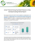 NEWS ALERT: Cortec® Named Among Top Global Producers in New Bio-Based Coatings Market Report!